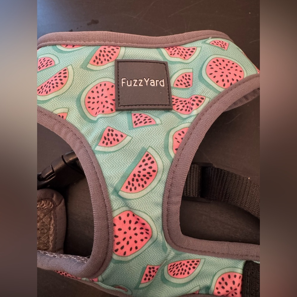 Fuzzyard Watermelon Summer Punch Dog Harness Medium NWOT